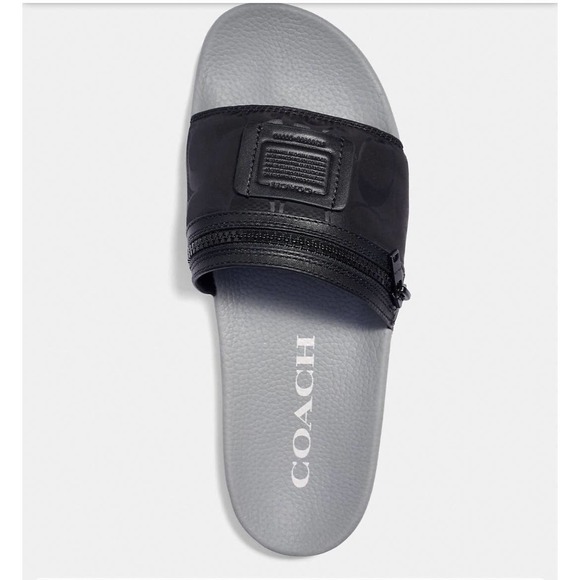 New Coach men Slide With Pocket - Picture 5 of 8
